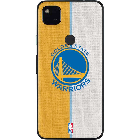 NBA Golden State Warriors Canvas Google Pixel 4a Skin